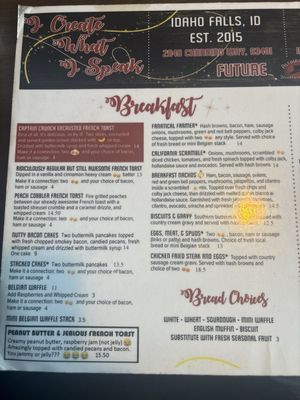 Abracadabra’s Twin Falls menu 5